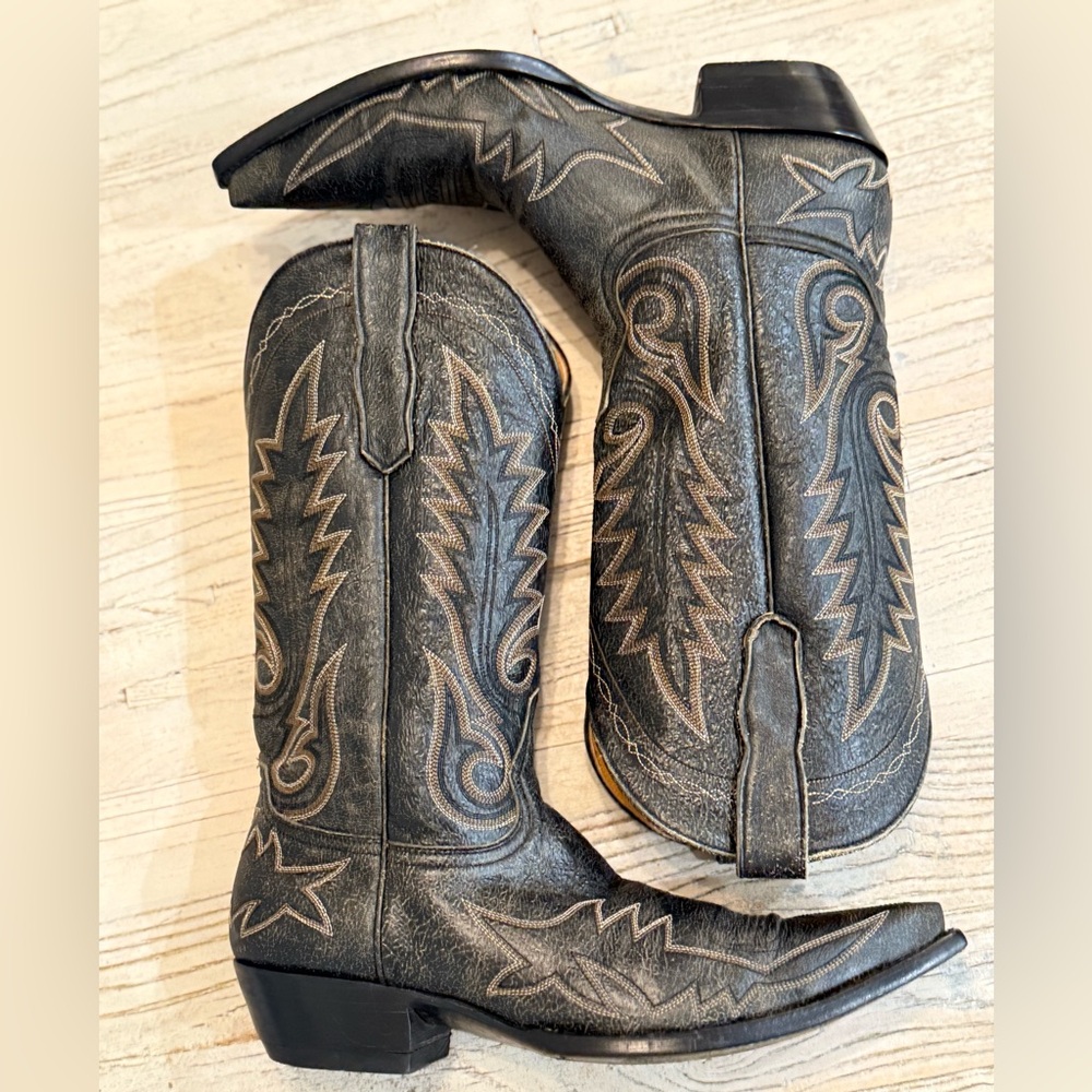 Old Gringo Men’s Cowboy Boots with Embroidered Design size 9 - Picture 8 of 13